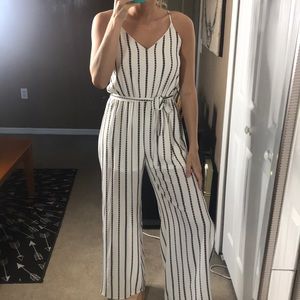 Striped Jumpsuit